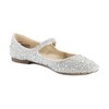 Betsey Johnson Tess Women's Flats Silver Size 5 M