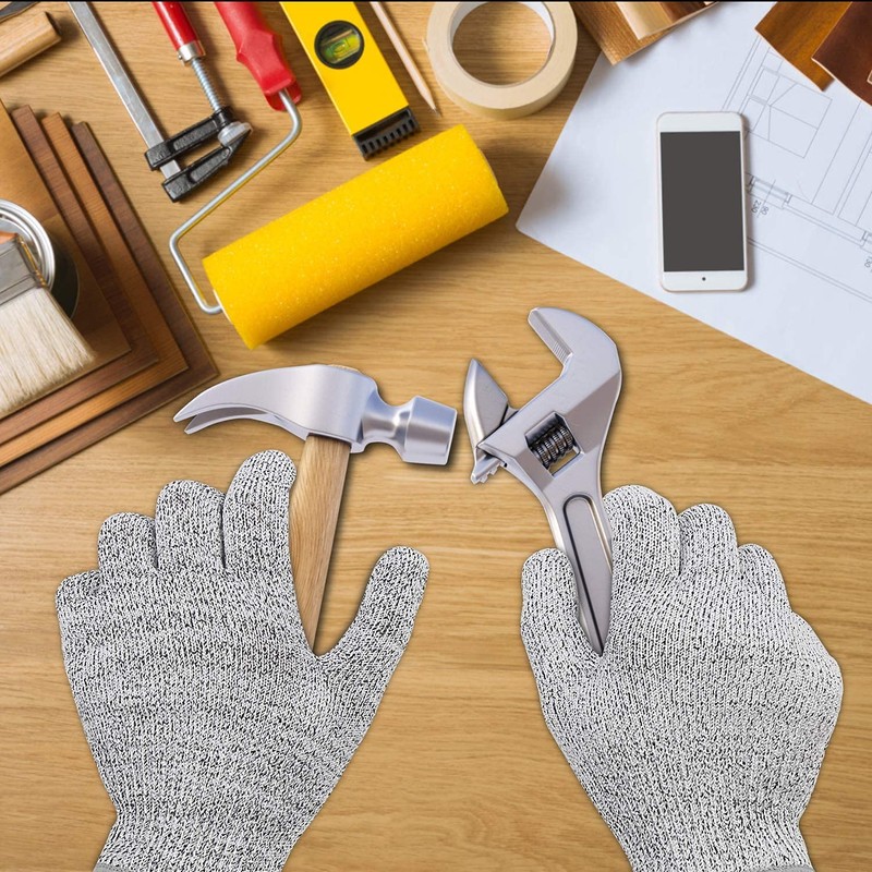 [CINECE] Work Gloves, Blade-Proof, Dedicated Gloves, Non-Cut, Anti-Slip, Disaster Prevention,