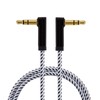 CableCreation 3.5mm Aux Cable 6FT/1.8M, 90 Degree 3.5mm Male to