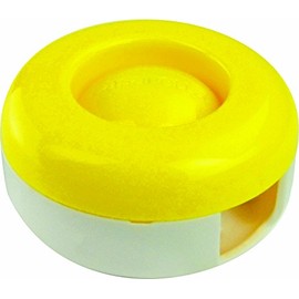 Casabella Two in One Egg Piercer and Separator, Yellow and White