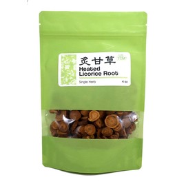 New Packaging Heated Licorice Root Zhi Gan Cao 炙甘草 4 oz