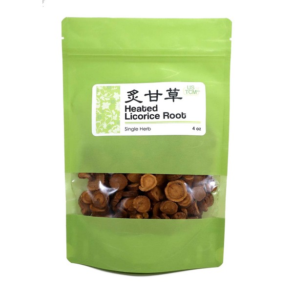 New Packaging Heated Licorice Root Zhi Gan Cao 炙甘草 4 oz