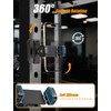 Gym Magnetic Phone Holder【Strong Magnets】- 360 Adjustable Magnetic Phone Mount,