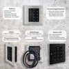 Gelikom BP3 RFID & PIN Flush-Mounted Door Lock (1 Relay