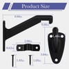 HOME MASTER HARDWARE Handrail Stair Brackets, Heavy Duty Hand Rail
