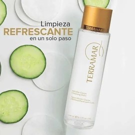 Terramar Agua Micelar Glaciar | Desmaquillante Limpieza Profunda | 240 ml
