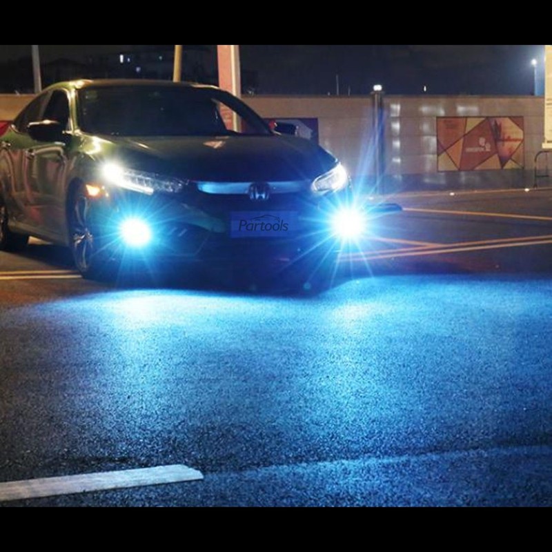 h8 led fog light h11 yellow light blue white universal