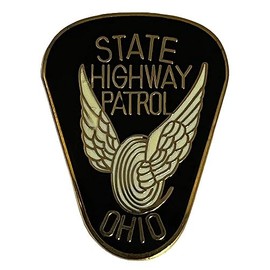 State Police Highway Patrol Sheriff Hat Cap Lapel Pin (Ohio POP-035)