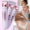 Hatteker Bikini Trimmer for Women,4-in-1 Dual Head Women's Electric Razor