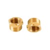 MiJunHD 2PCS Brass Reducer Connector | BSP Female Thread G