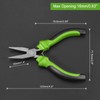 LEONTOOL 5 Inch Flat Nose Plier Smooth Jaw Flat Nose