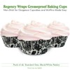 Regency Wraps Greaseproof Professional Grade Baking Cups, Pack of 40,