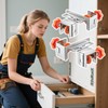 Drawer Front Installation Clamps,2X Fixing Clamp For Cabinets - Adjustable