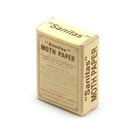 MyTinyWorld 2 x Dolls House Miniature Moth Papers Boxes