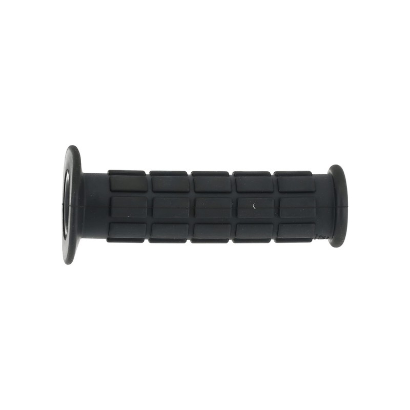 Handlebar grip rubber left, firm grip, with waffle pattern -