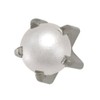 Safety Piercer, Silver, Medical Stainless Steel, 0.1 inch (3 mm),