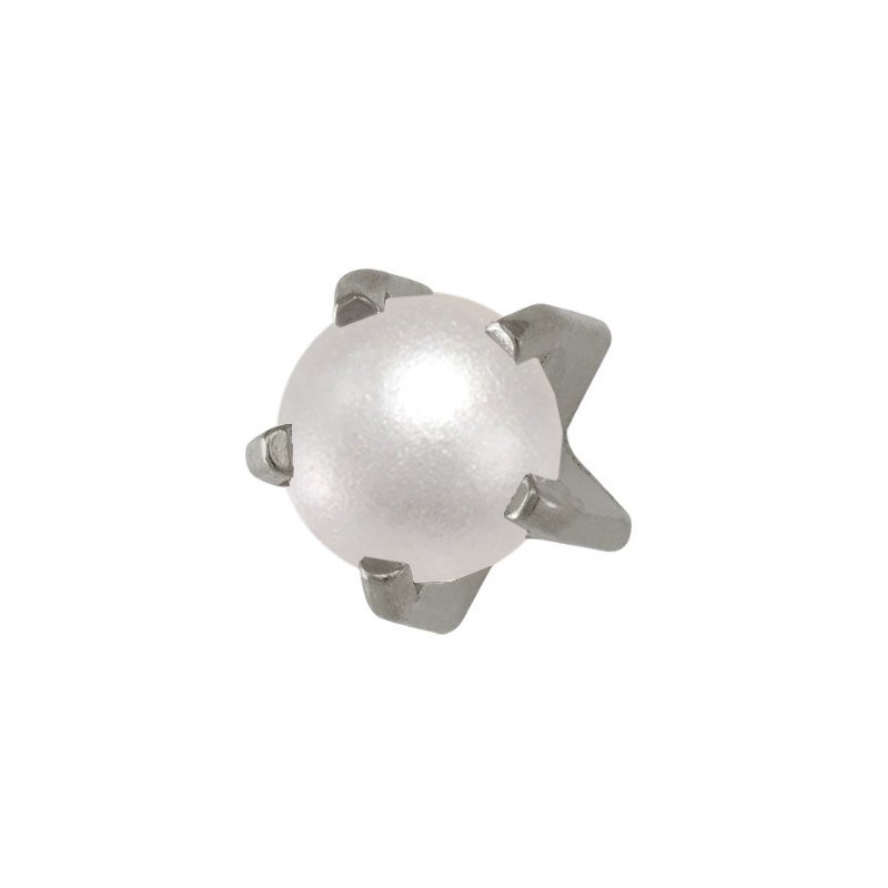 Safety Piercer, Silver, Medical Stainless Steel, 0.1 inch (3 mm),