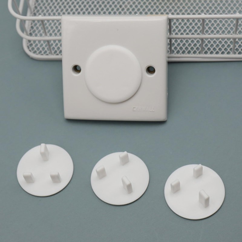 Yesmin 12 Pcs Plug Socket Cover,UK Safety Socket Cover,Power Socket