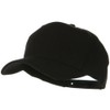 Solid Wool Blend Prostyle Snapback Cap - Black OSFM