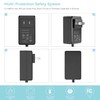 SLLEA 5ft UL 12V 2A-3A AC Adapter Charger for CASIO