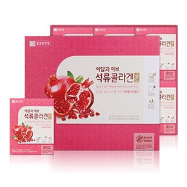 Chong Kun Dang Health Pomegranate Collagen 60 sachets 1 box Fish Collagen Vitamin C / 석류콜라겐 60포 1박스 피쉬콜라겐 비타민C