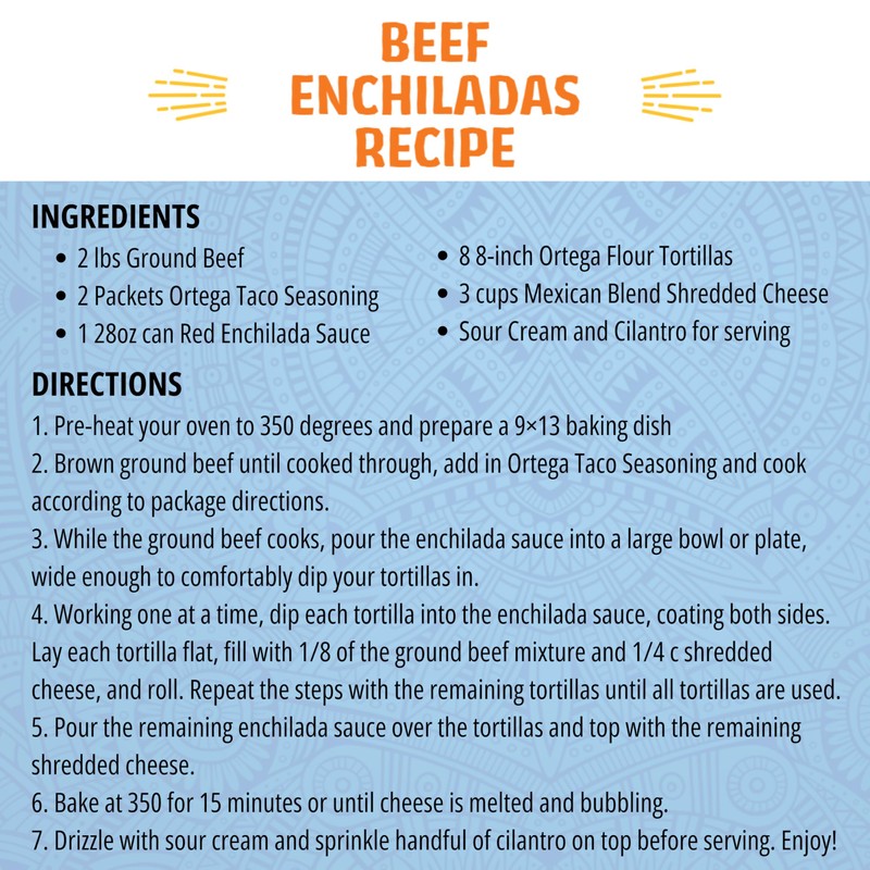 Ortega Enchilada Sauce, Red Chili, 10 Ounce (Pack of 12)