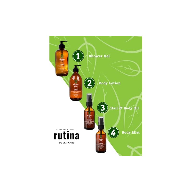 Oleum Vitae Crema Corporal Aceites Esenciales Romero Menta Altamente Hidratante