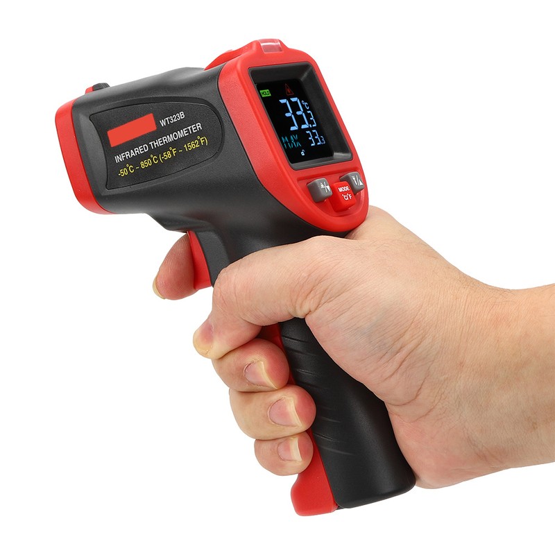 WT323B 50℃850℃ Infrared Thermometer Industrial Portable Handheld Electronic Temperature Tester