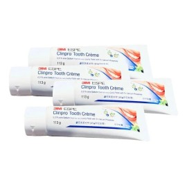 Kit De 4 Pastas Dentales Clinpro 3m Espe
