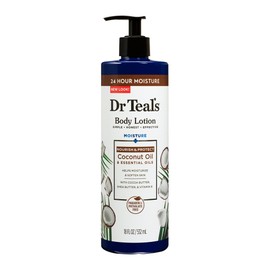 Dr Teals Crema Corporal con Aceites de Coco, 18 fl oz.