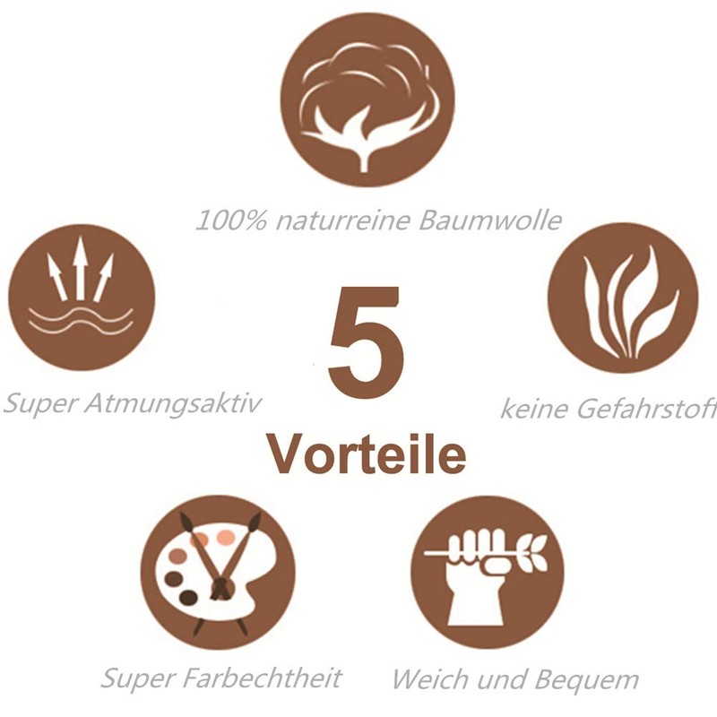 Keayoo 2 Piece Bed Linen, Grey, White, Striped, 100% Cotton