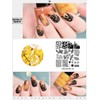 KADS Nail Stamp Plate, Maple Leaf Stamping Nail Plate, Nail