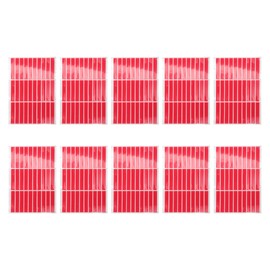 VOCOSTE 10pcs Double Sided Tape for Press on Nails, Nail Art Mounting Tape, Nail Art Display Strip Tape for Nail Packaging, Nail Fixation Tools for Salons Nails Display, 60x10mm