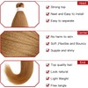 Xtrend 8 Packs Pre Stretched Braiding Hair Extension Yaki Texture