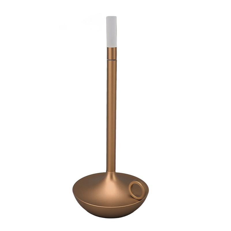 Cordless Table Lamp Innovative Candle Shape 3 Levels Brightness Dimmable