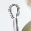 Magic Flat Manual Hand Whisk Stainless Steel Egg Beater Mixer