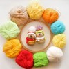 oAutoSjy 2 Pack Soft Milk Cotton Yarn Skeins Wool for