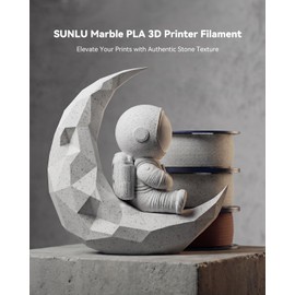 SUNLU Marble PLA Filament 1.75mm, Forest Green Marble