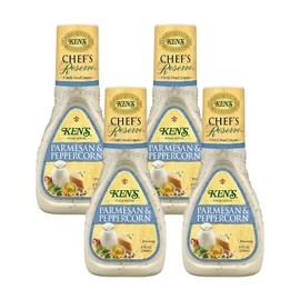 Ken's Steak House Chef's Reserve Parmesan Peppercorn Dressing (9 Ounce (Pack of 4))
