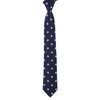 MENDEPOT - Corbata de béisbol con caja de color blanco