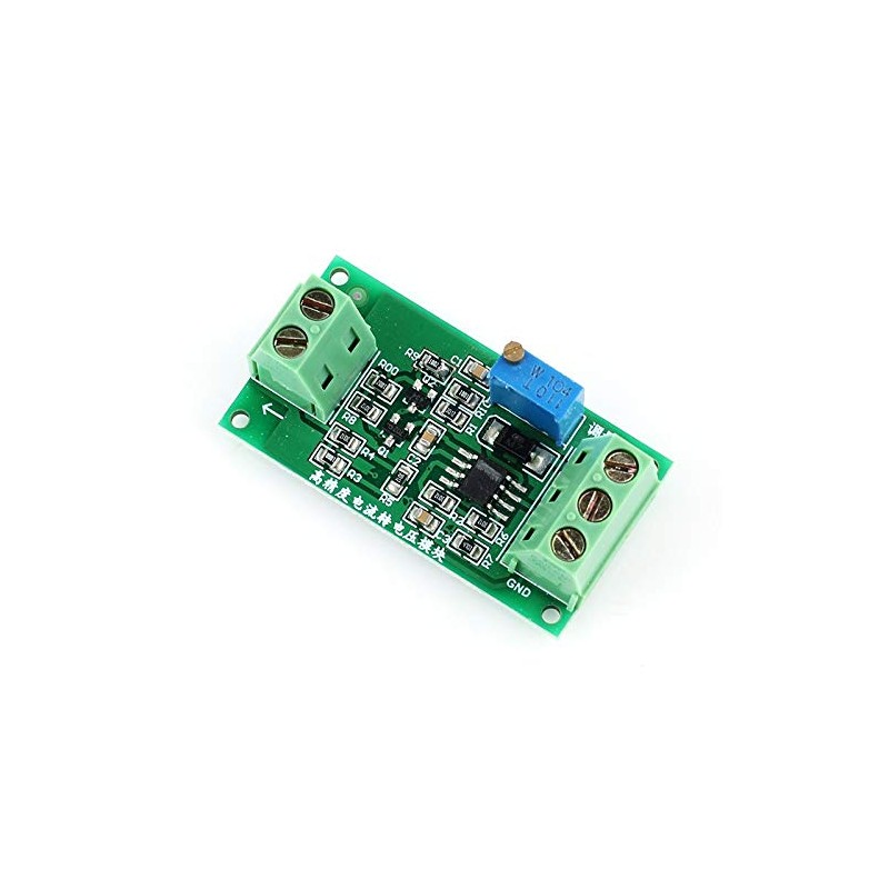High Precision Current to Voltage Converter Module, 4-20mA to 0-5V