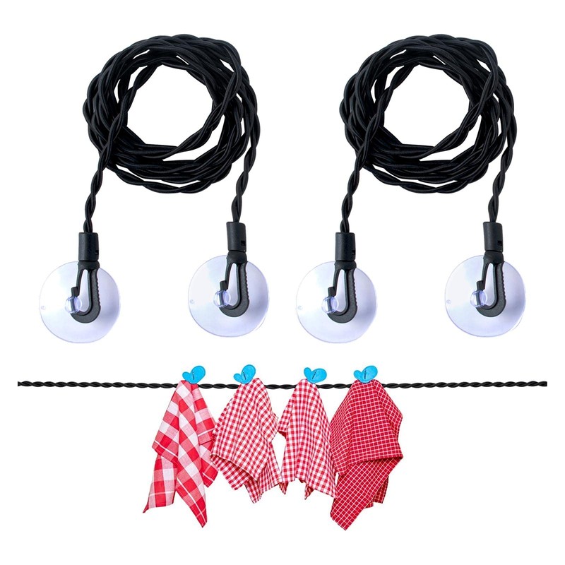 AYNKH Travel Clothes Washing Line 2PCS Simple Easy To Hang