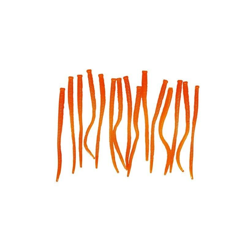 Fire Worms, Orange, 1/12