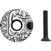 Black Bicycle Front Fork Top Cap, Bicycle Headset Cap and