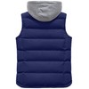 ZSHOW Women's Winter Padded Vest Removable Hooded Outwear Jacket (Navy,