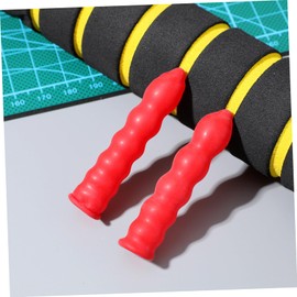 Gatuida 100Pcs Caulk Caps Red Sealer Saver for Preserving and Sealing Caulking Tubes Flexible and Reusable for Glue and Paint Storage for Kitchen and Bathroom Use