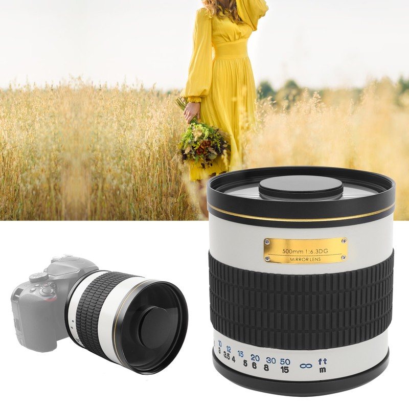 500mm F6.3 Ultra Telephoto Mirror Manual Focus Lens Fit for