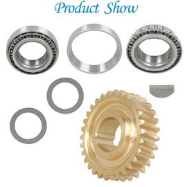 Autoparts GW-11527 Tine Shaft Gear Bearings Races Kit Replacement for Troy Bilt Horse Tiller GW-11527 GW-1064 Outdoor Power Equipment