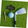 Abaodam 2pcs Golf Ball Line Marker Accurate Alignment Stencil Tool