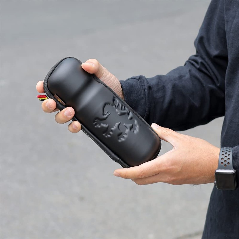 KAPELMUUR Kptc004 Cycle Tool Case, Black Lion, Japan F, Adjustable